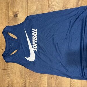 Nike Softball Sleeveless Shirt
